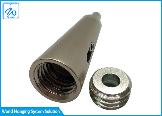 أداة تثبيت أسلاك مجموعات الإضاءة المعلقة، كابل ذو اتجاه واحد مع شكل مخروطي