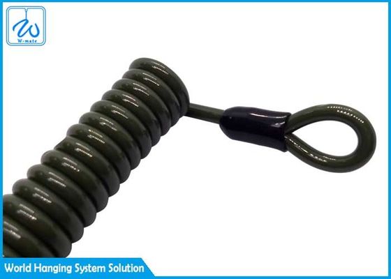 طلاء مخصص للكابلات الآمنة للرياضة الممتدة PVC / رباط الأدوات المتعددة