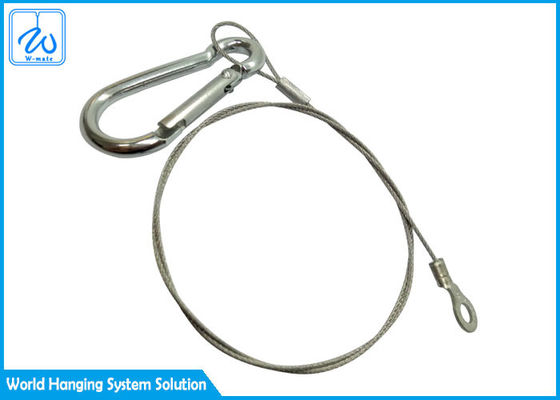 كابل أمان التخزين حبل سلك فولاذي معدني 6 × 36 لضوء غطاء السقف