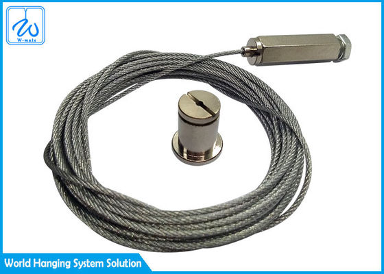 نظام تعليق الأضواء عقدة الكابل النحاسية XTSC مقاطع الألومنيوم