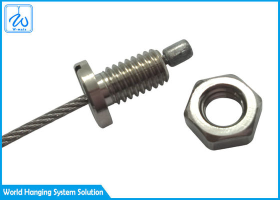 أنظمة تعليق الكابلات مع كابل طائرات 1.2 ملم للتركيبات الخفيفة