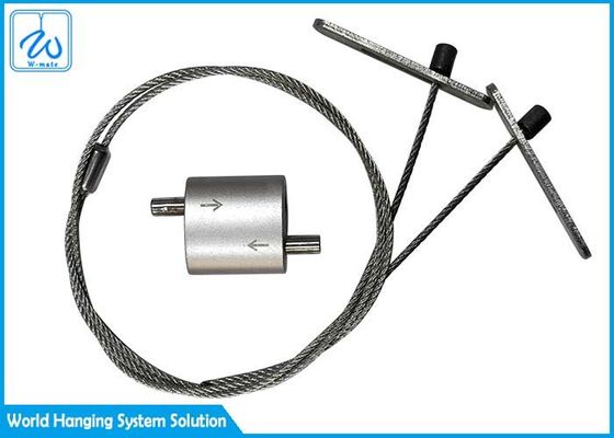 قفل حلقة كابل نحاسي قابل للتعديل لسلك حبل فولاذي