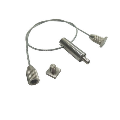 316 حبل سلكي عقدة حلقة الفولاذ المقاوم للصدأ والحبل السلكي المغلف