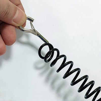 حبل أداة زنبركي ملفوف من مادة البولي يوريثين الحراري عالي الجودة