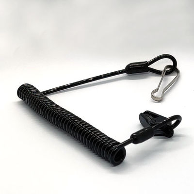 طبقة بلاستيكية ملفوفة سلكية الحماية الحبل للوقاية من السقوط