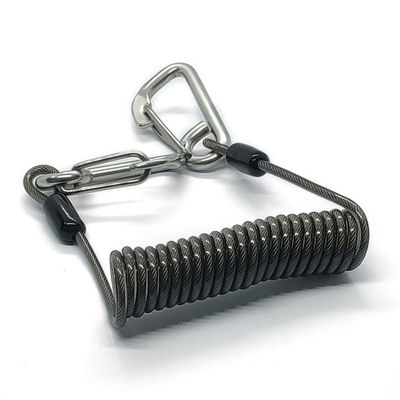 حبل أمان للأدوات مع حلقة تسلق للحماية من السقوط