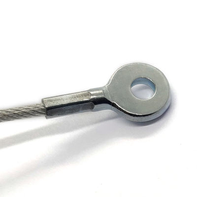 أداة حبل الأسلاك من الفولاذ المقاوم للصدأ 316 مع عيون مطبقة