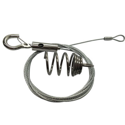 حبل سلكي قابل للتعديل مجموعة رباطات ربيعية معلقة للصوت