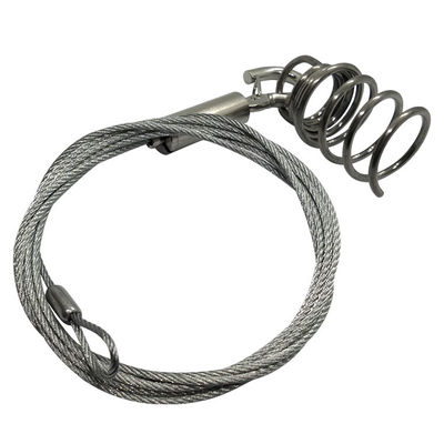 حبل سلكي قابل للتعديل مجموعة رباطات ربيعية معلقة للصوت