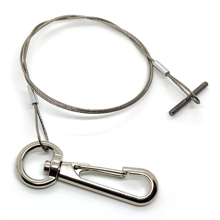 سلك من الفولاذ المقاوم للصدأ الحبل الحبل مع المكونات النهائية للنباتات الأواني معلقة