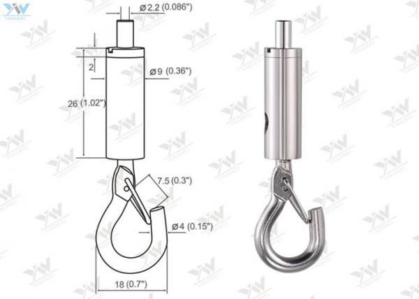 Compatible With Various Cable Types Wire Cable Grippers With Lighting Pendant
