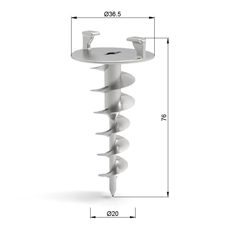 مجموعة تعليق الكابل الملازمة الملاكية ربط الممتص المرساة الألياف البوليستر لوحة صوتية