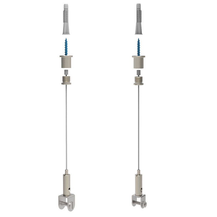 Metal Ceiling Systems Wall Bracket Cable Gripper Hold For Ceiling Baffles Fixtures