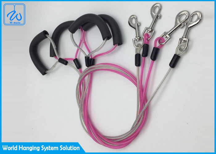 حبل تعليق فولاذي للحيوانات الأليفة