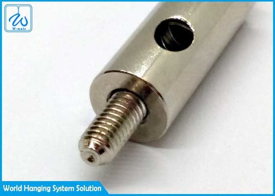 مشبك حبل الأسلاك الفولاذية مع خيط ذكر لنظام الإضاءة المعلقة