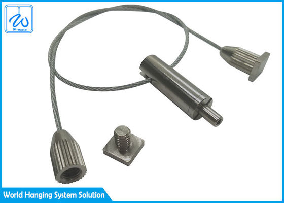 المخصصة الكرة الأرضية مجموعة تعليق الضوء سلك توجيه كابل الفولاذ المغلف