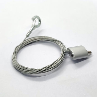 أجزاء مصباح السقف مع مشبك الكابل الحلقي، مصباح معلق، سلك إضاءة